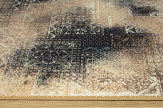 Chodnik Patchwork HD Beż szerokość 100 cm