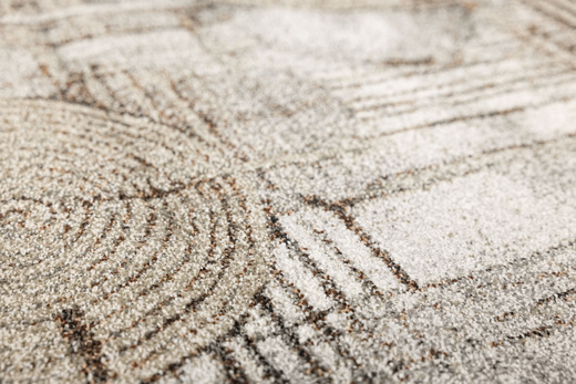 Dywan Ponte N877A d.grey/beige Szary Brąz Okręgi