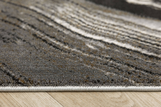 Dywan Verano G670A grey/antrasit Krem Szary Złoty Abstrakcja