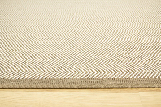 Dwustronny Sznurkowy Chodnik Brussels 205681/10210 Coffee Krem Beż szerokość 80 cm