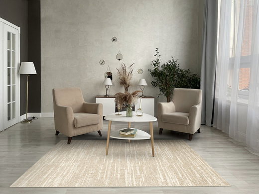 Dywan Wełniany Ballata Natural Corvo Beż Krem Agnella