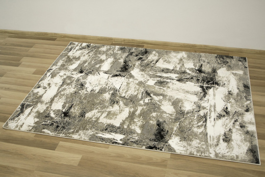 Dywan DAVINCI 2443B black/d.grey Y05/85 Beż Czarny szary