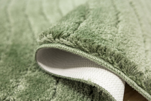 Dywanik Łazienkowy Antypoślizgowy Sara Sage Zielony Fale