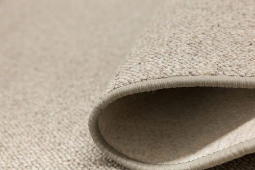 Wełniana Wykładzina Pętelkowa Nelson 75 Szary szer. 5 m