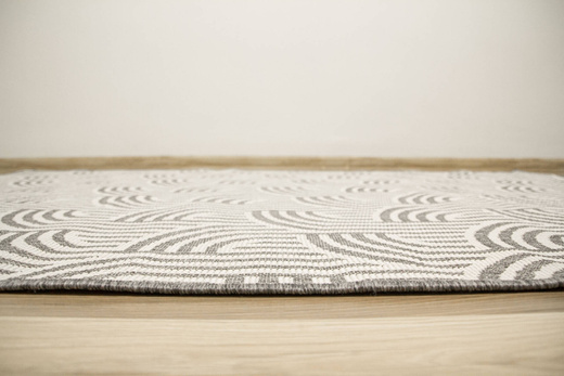 Dywan Dwustronny Sznurkowy Brussels 205725/10010 Silver Linie Outdoor