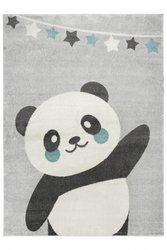 Dywan Emily Kids 5864A turkus/l.gri Panda Turkus