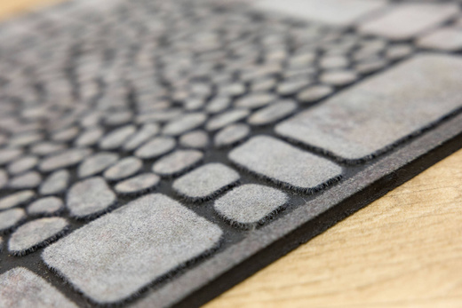 Wycieraczka Antypoślizgowa Croix Grey Szara Cegiełki