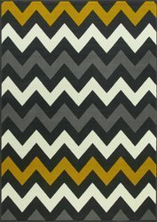 Dywan Luna 503369/89925 musztardowy zygzak