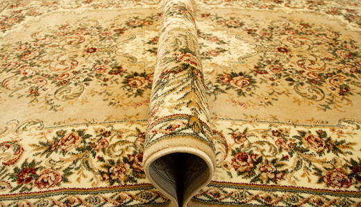 Dywan Lotos 1569/110 Ornament Kwiaty Beż