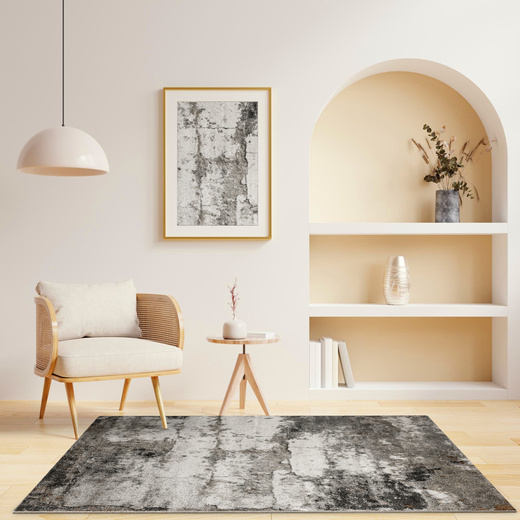Dywan Ponte N840A l.grey/d.grey Szary Brąz Beton