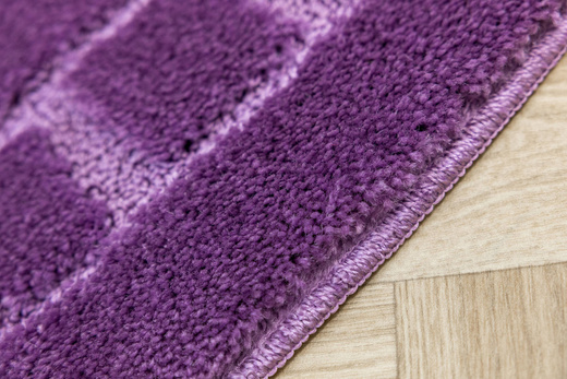 Dywanik Łazienkowy Antypoślizgowy Ocean Fiolet Owalny