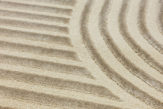 Dywan Misha J487A d.beige/beige Beżowy Geometria Linie