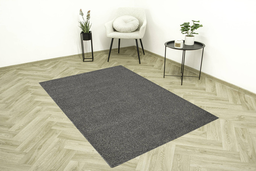 Dywan Alpha 77 Szary Czarny Melanż