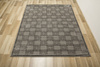Dywan Teno F0286 Dark Grey Geometria Kwadraty Ciemno Szary