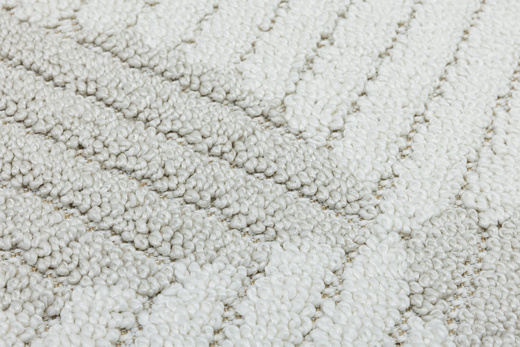 Dywan Milano 032 beige/cream Krem Kaszmir Geometria Frędzelki