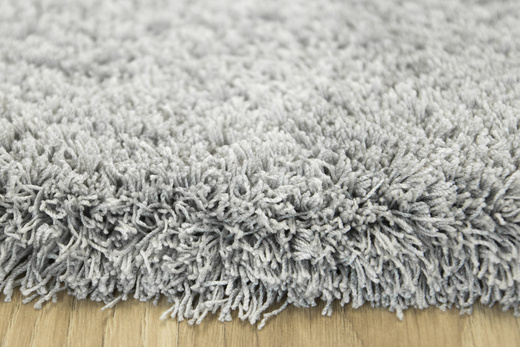 Okrągły Dywan Pleasure 74 Szary Shaggy