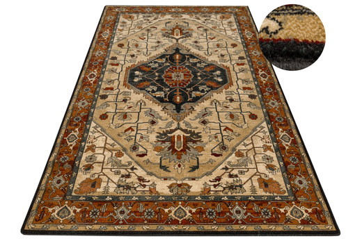 Dywan Wełniany Dywilan Polonia Serapi J. Rubin Ornament