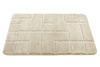 Dywanik Łazienkowy Antypoślizgowy Inez Light Beige Jasny Beż Geometria