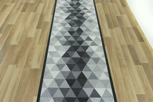 Antypoślizgowy Chodnik Nolan 19 szary szerokość 100 cm