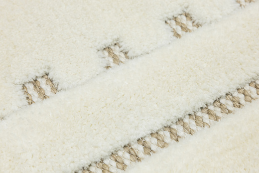 Dywan Shaggy Lula Soft IM41A Krem Beż Ramka