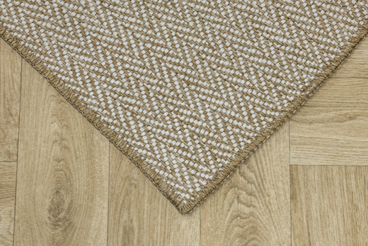 Dywan Sznurkowy Ella ST033A cream/cream Beż Krem Jodełka Outdoor