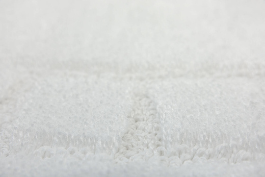 Dywanik Łazienkowy Antypoślizgowy Ocean White Biały Owalny