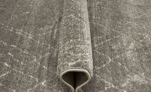 Chodnik Loris G250A D.Grey Szary Krem Przecierane Linie szerokość 80 cm