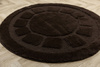 Dywanik Okrągły Łazienkowy Antypoślizgowy Ocean Wenge