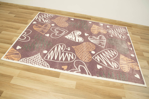 Dywan Dziecięcy Lima 9392A lila/rose