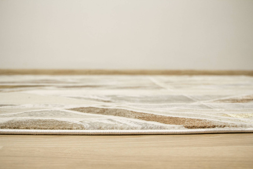 Dywan Elisa PF132 Brown Gold Złoty Brąz Geometria