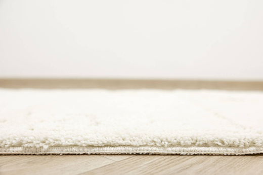 Dywanik Łazienkowy Antypoślizgowy Marika Cream Krem Kwiaty