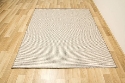 Dywan Dwustronny Sznurkowy Brussels 205150/10010 Silver Kratka Szary Krem Outdoor