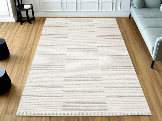 Dywan Aruba G151A Cream Krem Szary Paski