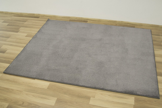 Mięciutki Gęsty Dywan Bounty 175 Lśniący Szary