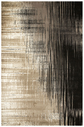 Dywan Studio E103B Szary Czarny Beż Linie