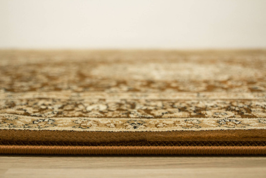 Owalny Dywan Super Rose 3619A brown/brown Ornament Brąz Beż Krem