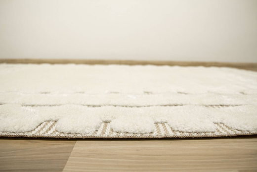 Dywan Shaggy Lula Soft IM41A Krem Beż Ramka