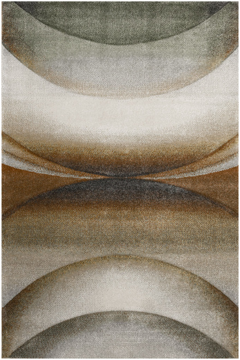Dywan Agent 40400/610 Multi Krem Miedź Oliwka Półkola