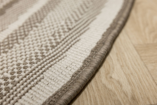 Dywan Dwustronny Sznurkowy Brussels 205825/10610 linen Jasny Beż Krem Onyks Kamień Kszrałt Outdoor