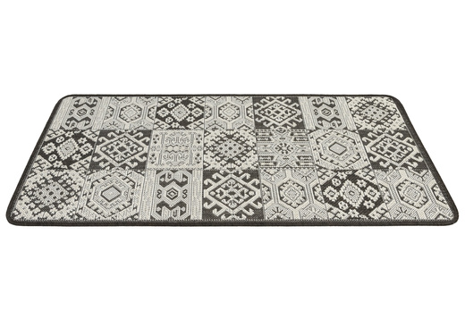 Antypoślizgowy Dywan FLEX 19636/91 Brąz Beż Patchwork