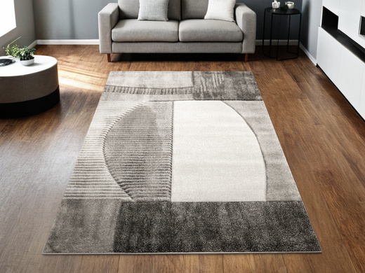 Dywan Kandy N372A m.grey/antraci Szary Grafit Fryz