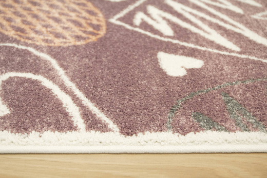 Dywan Dziecięcy Lima 9392A lila/rose