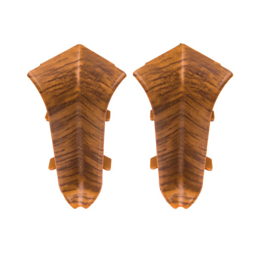 Narożnik wewnętrzny do listwy przypodłogowej Premium Cezar 194 Stary Orzech Mat