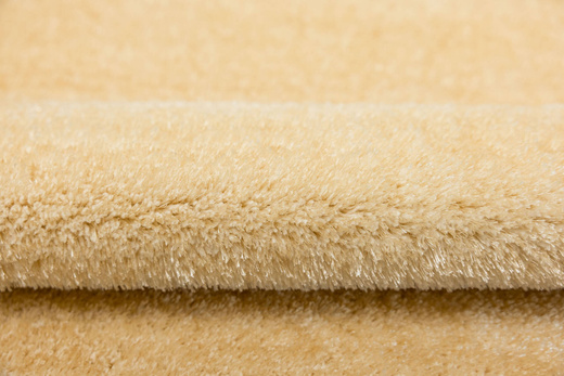 Dywan Okrągły Shaggy Antypoślizgowy Malmo Beż