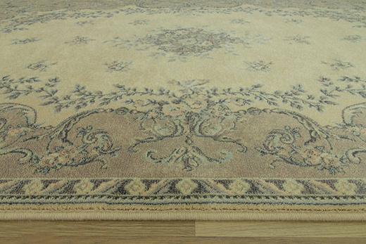 Wełniany Dywan Agnella Isfahan Dafne Alabastrowy