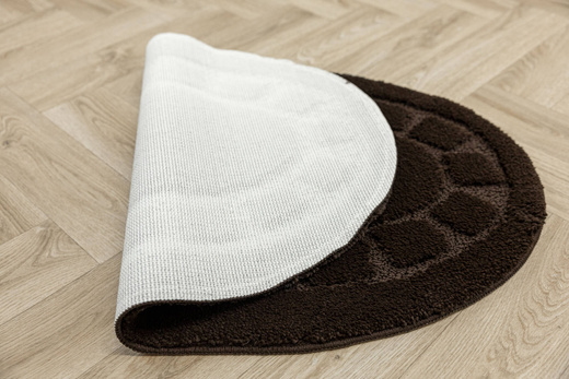 Dywanik Łazienkowy Antypoślizgowy Ocean Wenge Owalny