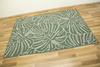 Dywan Dwustronny Sznurkowy Brussels 205625/10510 green w liście monstery Outdoor