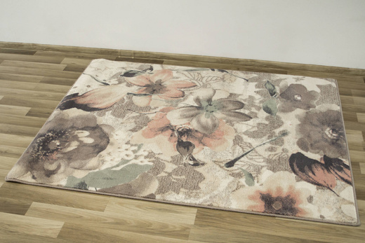 Wełniany Dywan Isfahan Marica Piaskowy