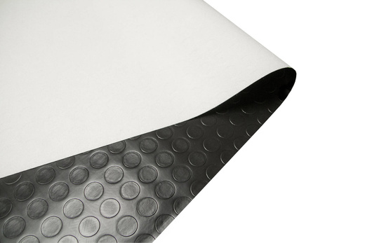 Wykładzina PCV Avtolin New Czarny Kapsle Pastylki szerokość 2 m