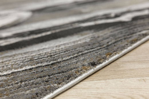 Dywan Verano G670A grey/antrasit Krem Szary Złoty Abstrakcja